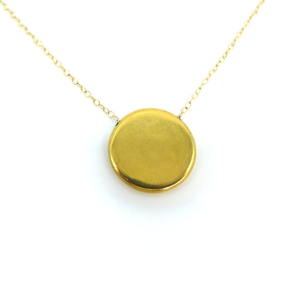 Mod Graphite Color Block Necklace (Made in Chicago) - Picture 2 of 2